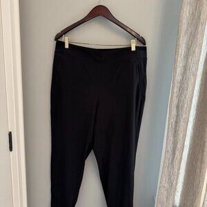 Athleta Brookly Mid Rise Joggers - Black - Size 14